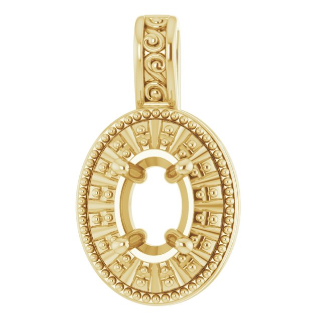 Halo-Style Pendant