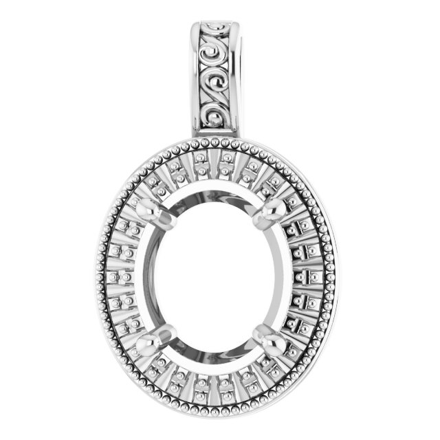 Halo-Style Pendant