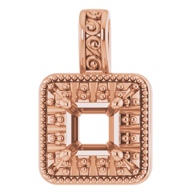 Halo-Style Pendant