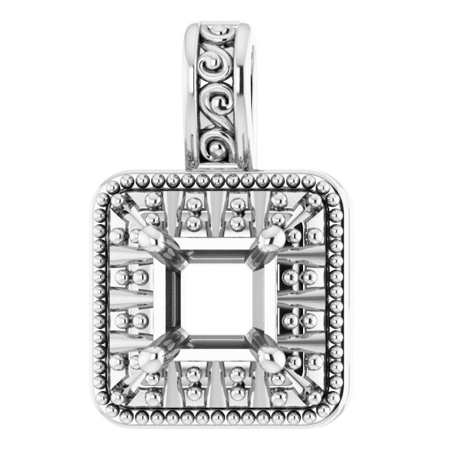 Halo-Style Pendant