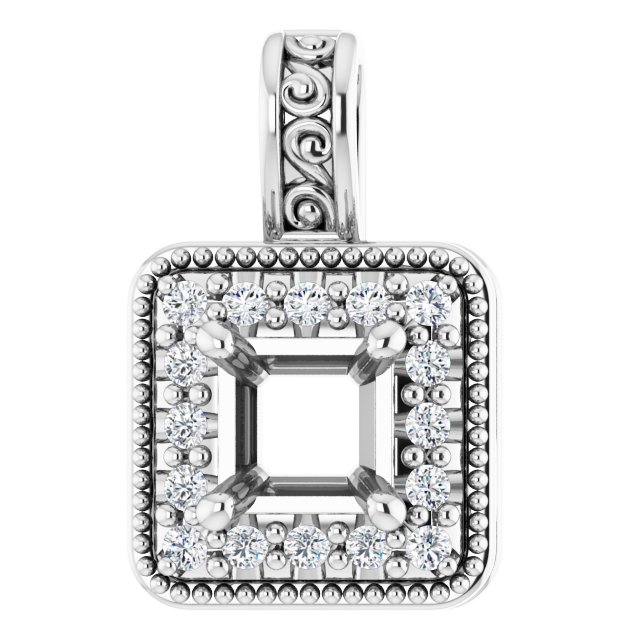 14k White Gold