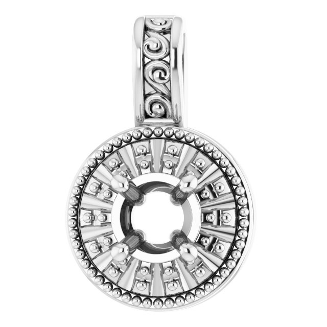Halo-Style Pendant