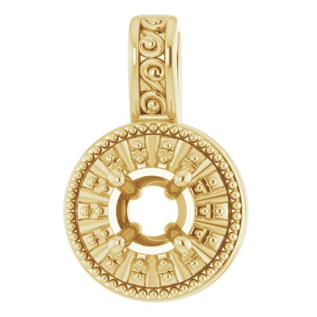 Halo-Style Pendant