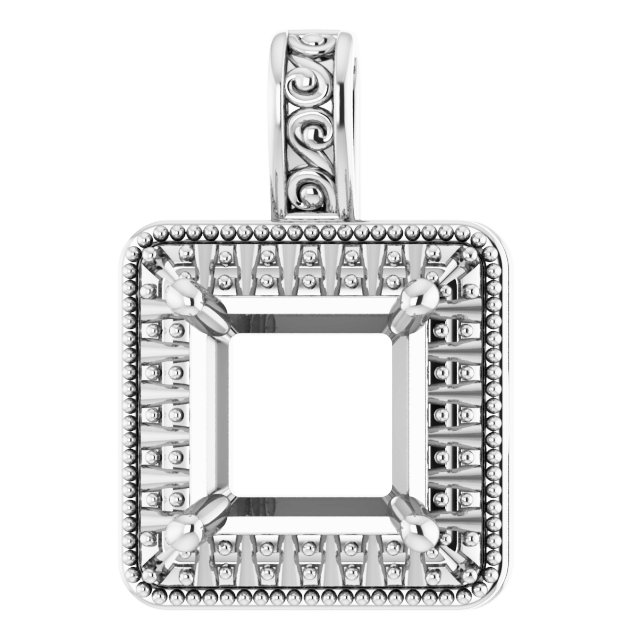 Halo-Style Pendant