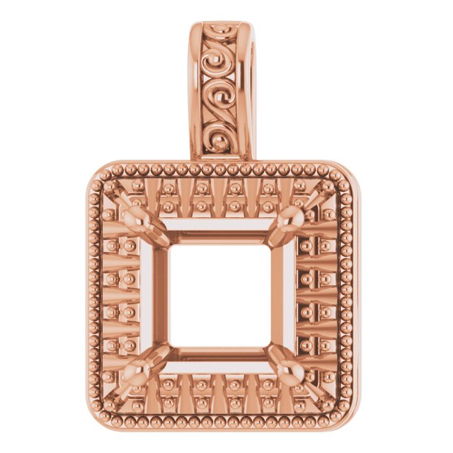 Halo-Style Pendant