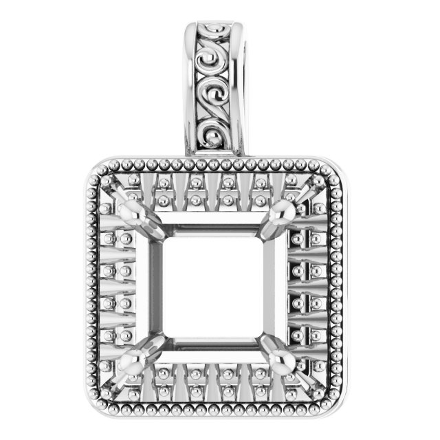 Halo-Style Pendant
