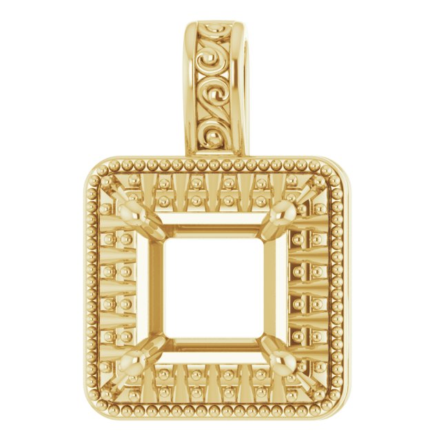 Halo-Style Pendant