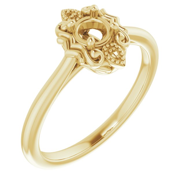 14k Yellow Gold