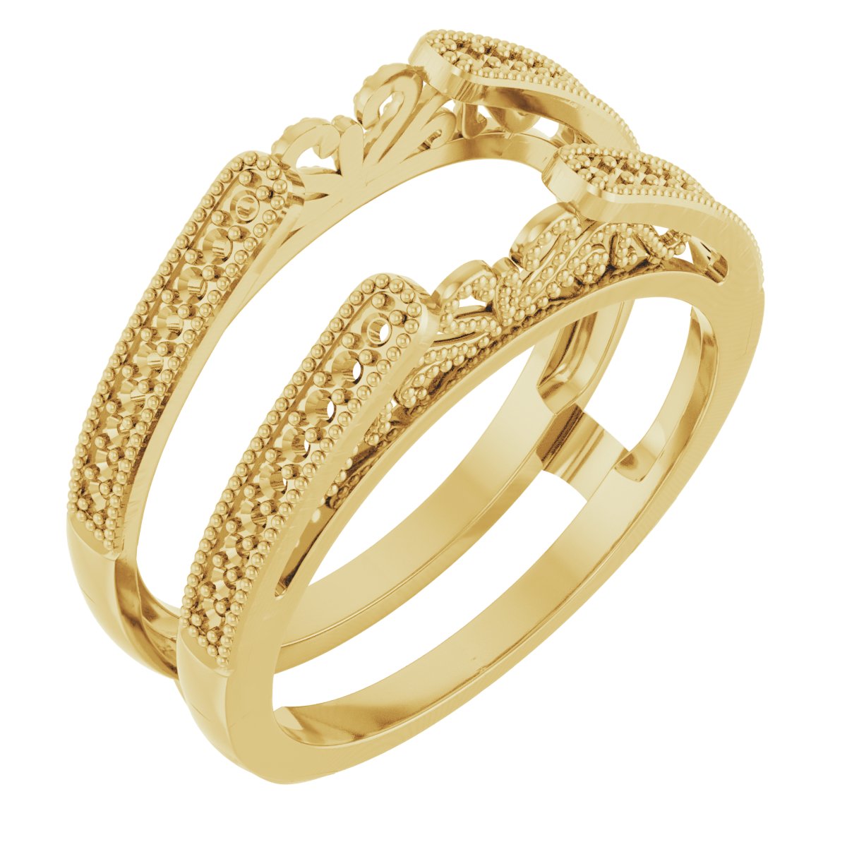 14K Yellow .25 CTW Diamond Ring Guard Ref 7652950