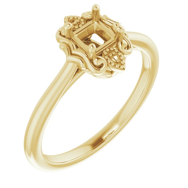 14k Yellow Gold