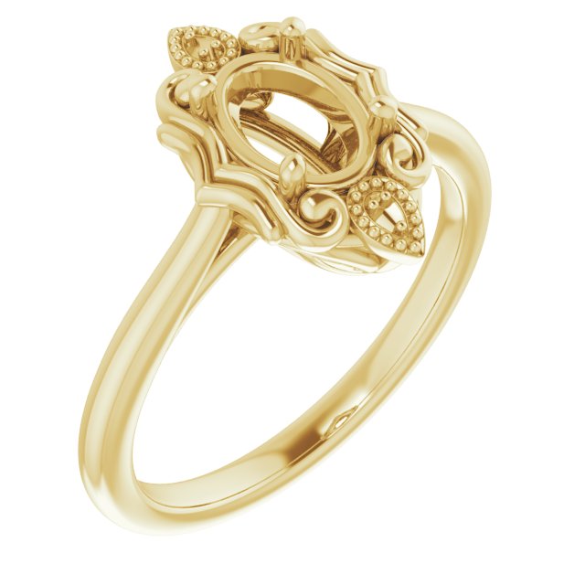14k Yellow Gold