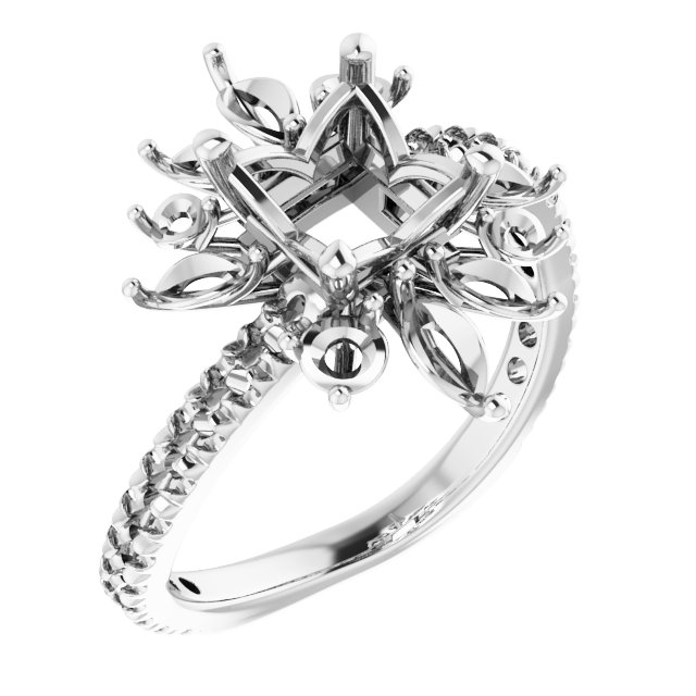 Halo-Style Ring