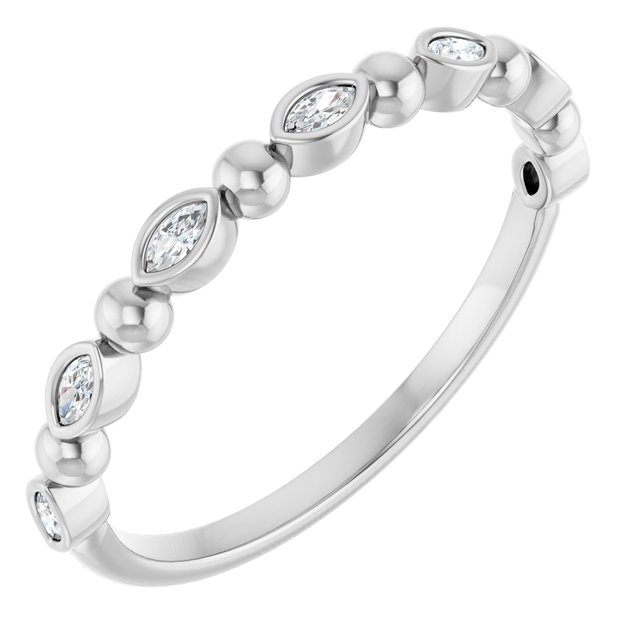 14k White Gold