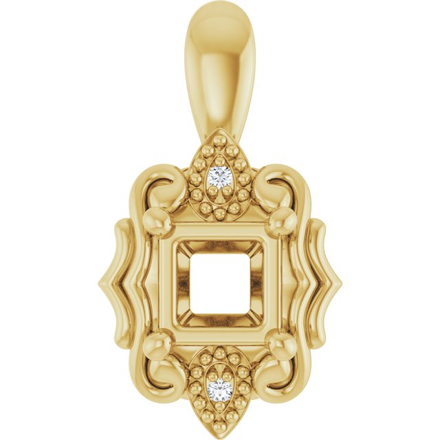 14k Yellow Gold