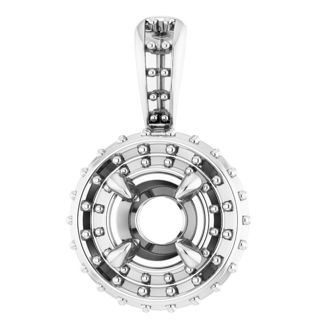 Halo-Style Pendant