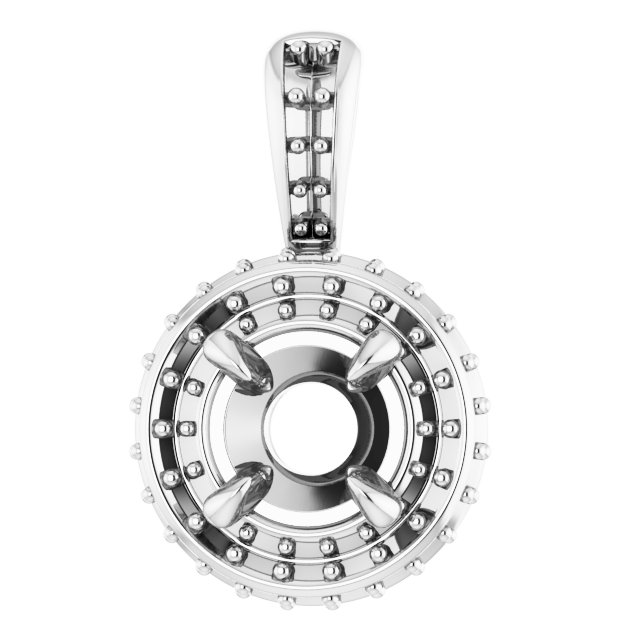 Halo-Style Pendant