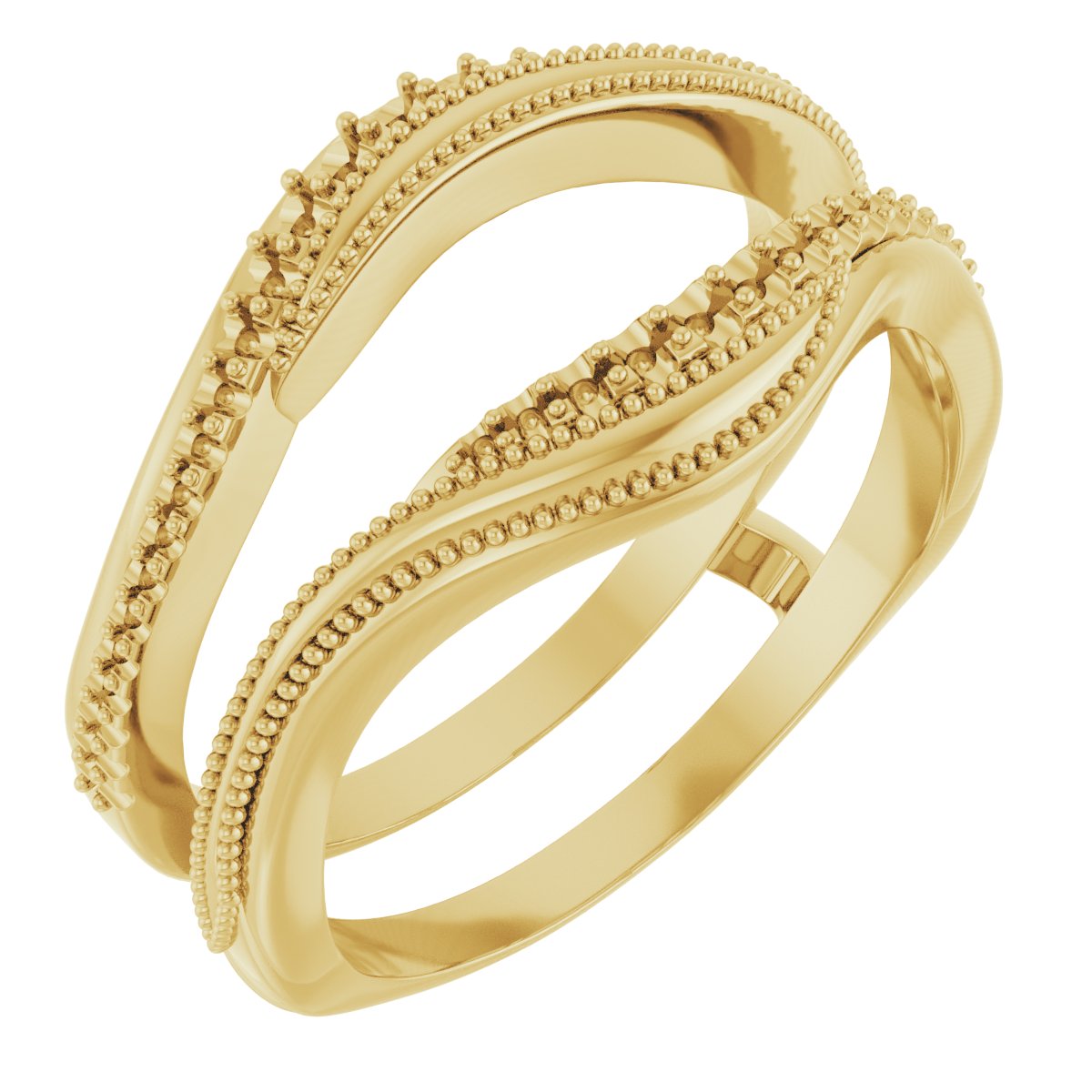 14K Yellow .167 CTW Diamond Ring Guard Ref 15529172