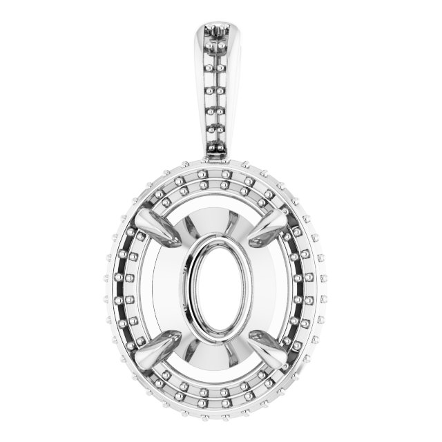 Halo-Style Pendant