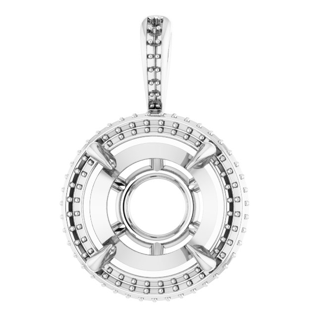 Halo-Style Pendant
