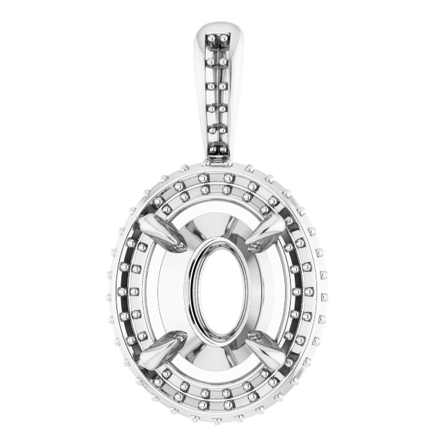 Halo-Style Pendant