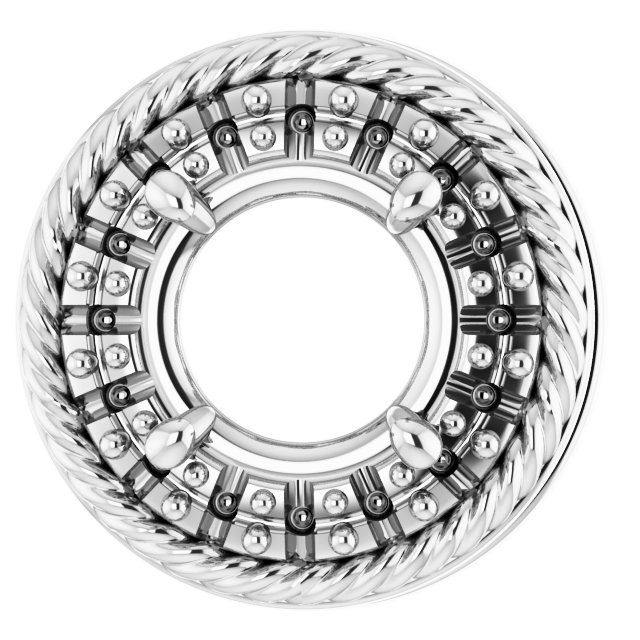 Halo-Style Pendant
