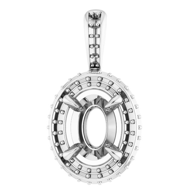 Halo-Style Pendant