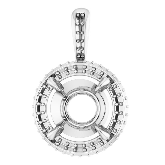 Halo-Style Pendant