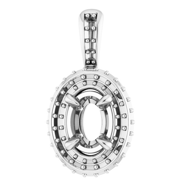 Halo-Style Pendant