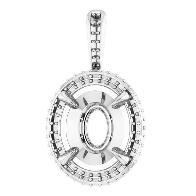 Halo-Style Pendant