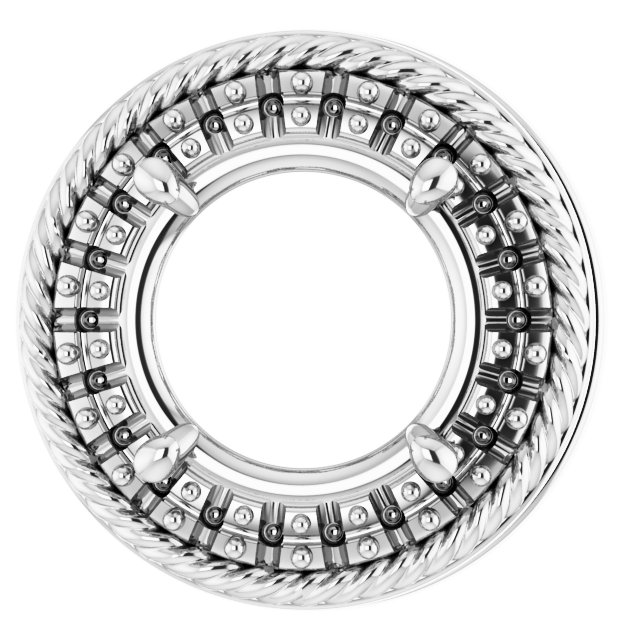 Halo-Style Pendant