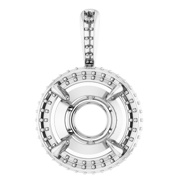 Halo-Style Pendant