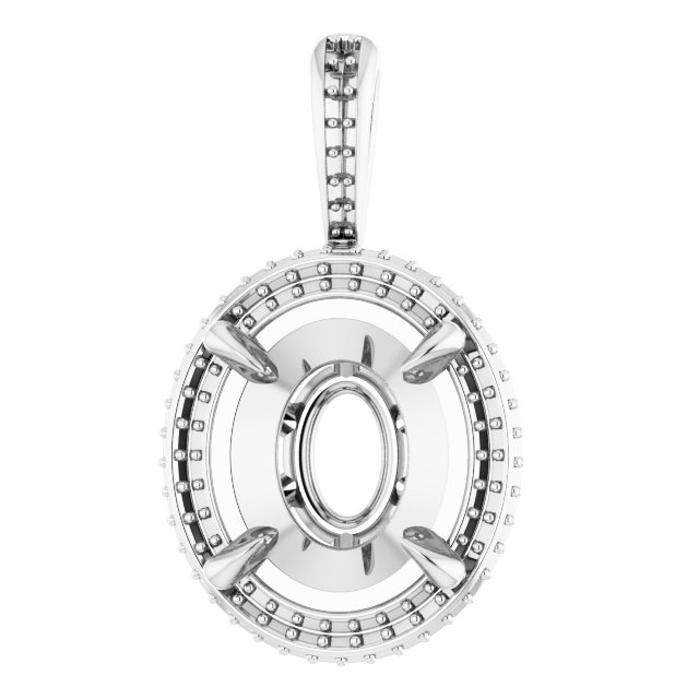 Halo-Style Pendant