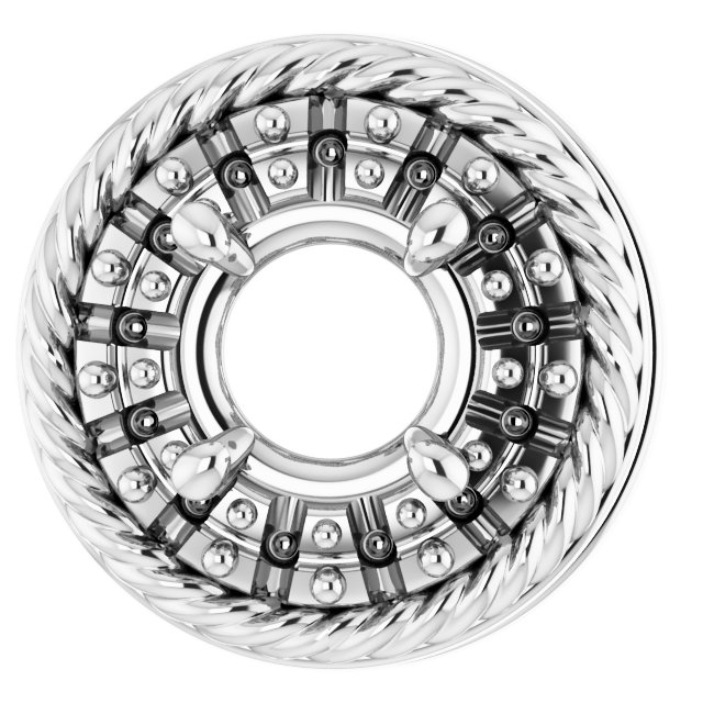 Halo-Style Pendant
