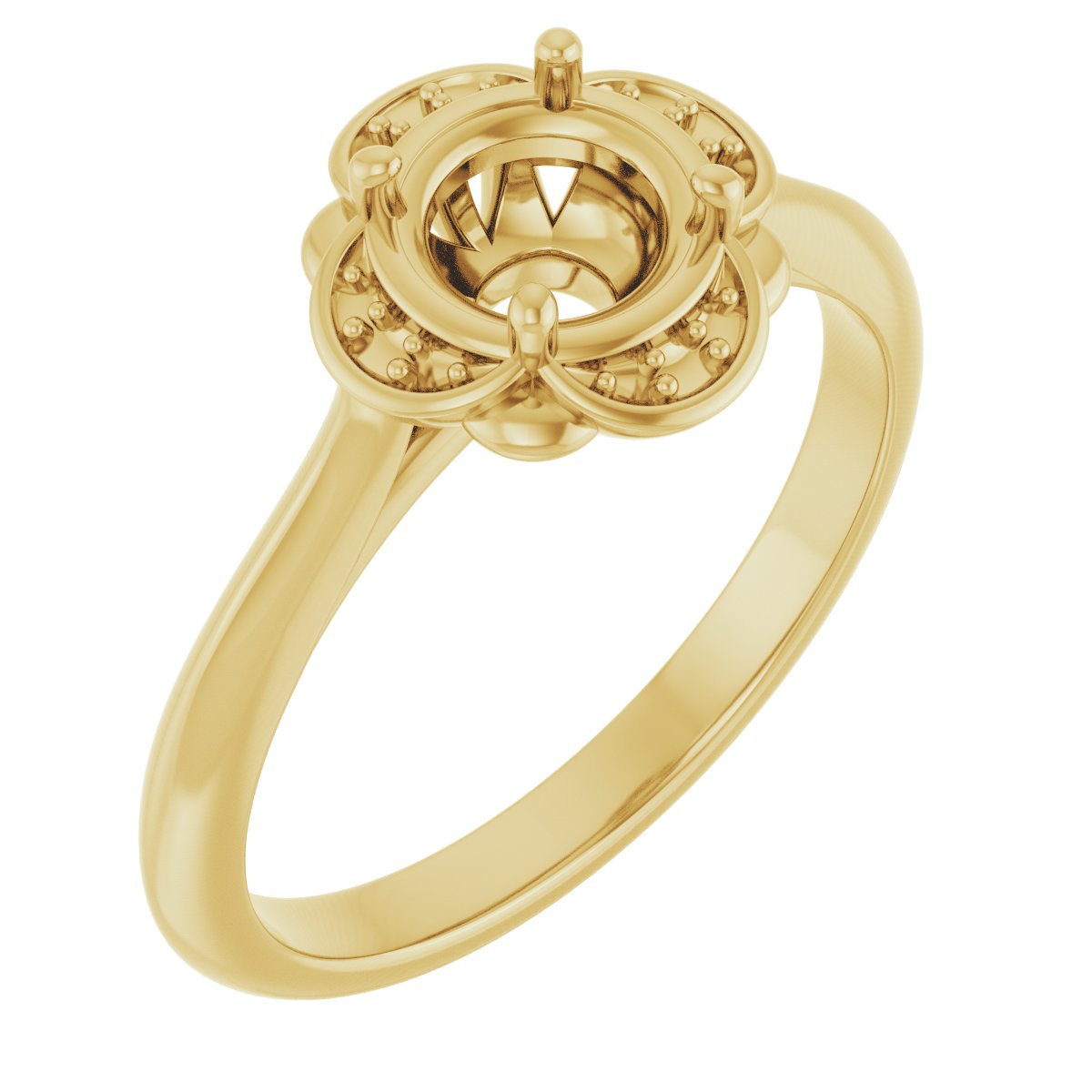 Halo-Style Engagement Ring