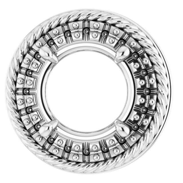 Halo-Style Pendant