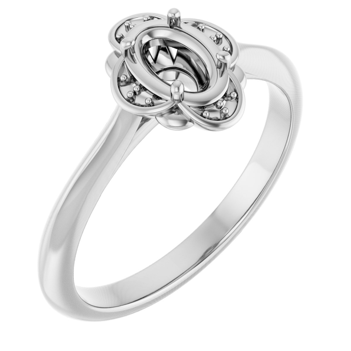 Halo-Style Engagement Ring