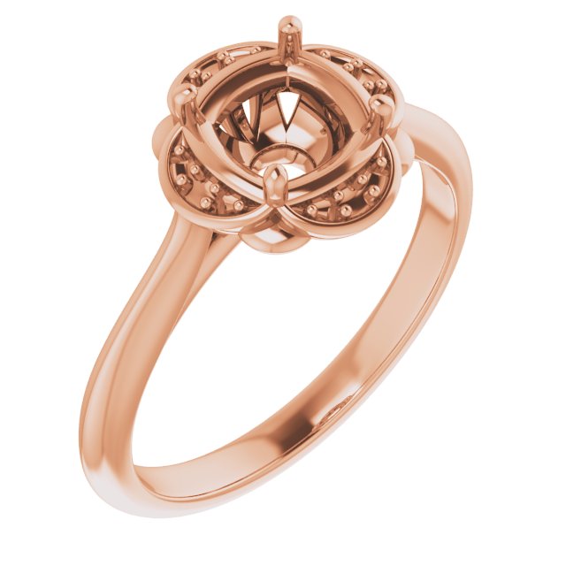 Halo-Style Engagement Ring
