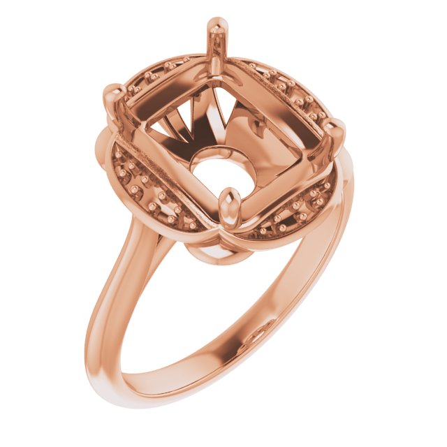 Halo-Style Engagement Ring