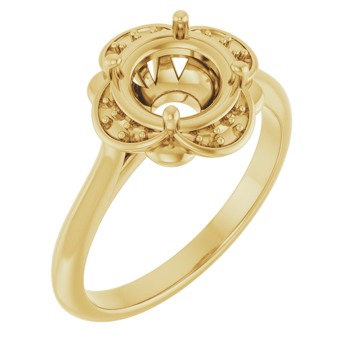 Halo-Style Engagement Ring