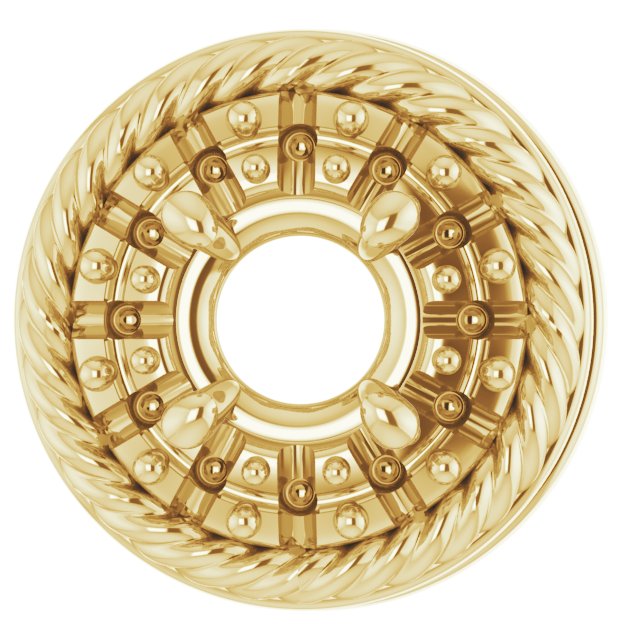 14k Yellow Gold
