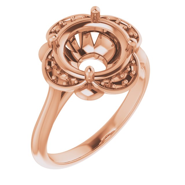 Halo-Style Engagement Ring