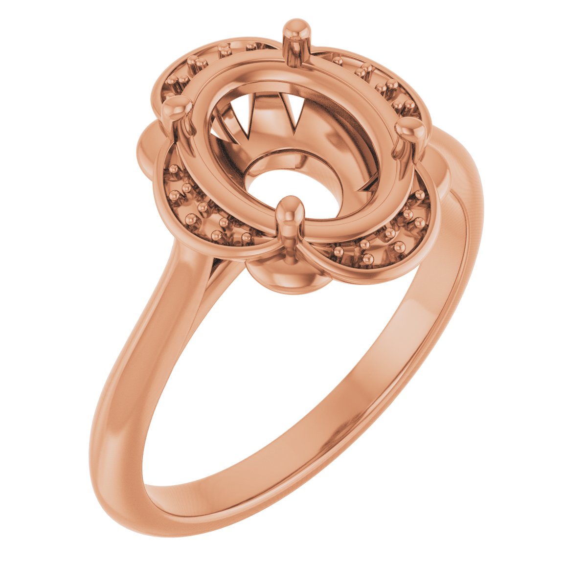 Halo-Style Engagement Ring