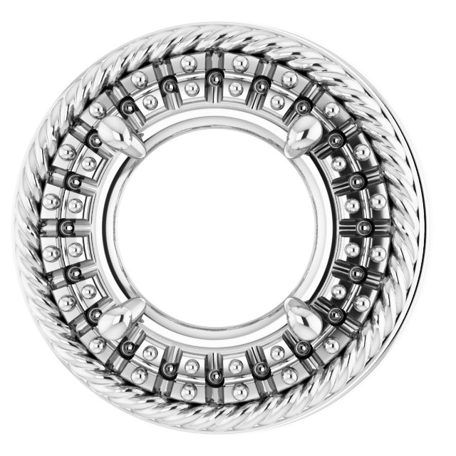 Halo-Style Pendant