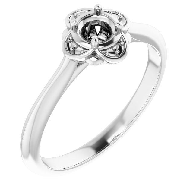 Halo-Style Engagement Ring