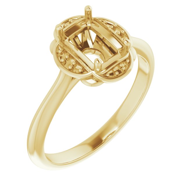 Halo-Style Engagement Ring