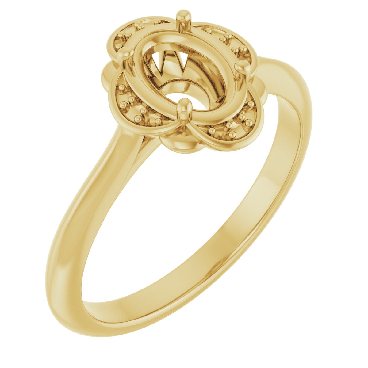 Halo-Style Engagement Ring