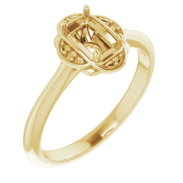 Halo-Style Engagement Ring