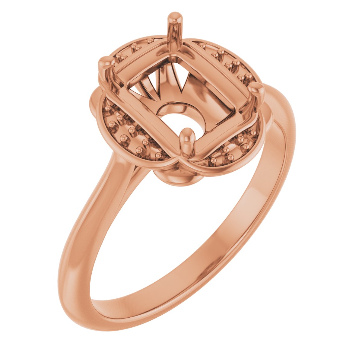 Halo-Style Engagement Ring
