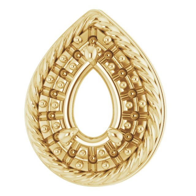 14k Yellow Gold