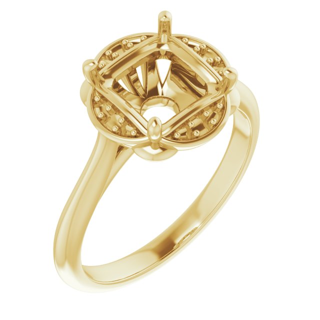 Halo-Style Engagement Ring